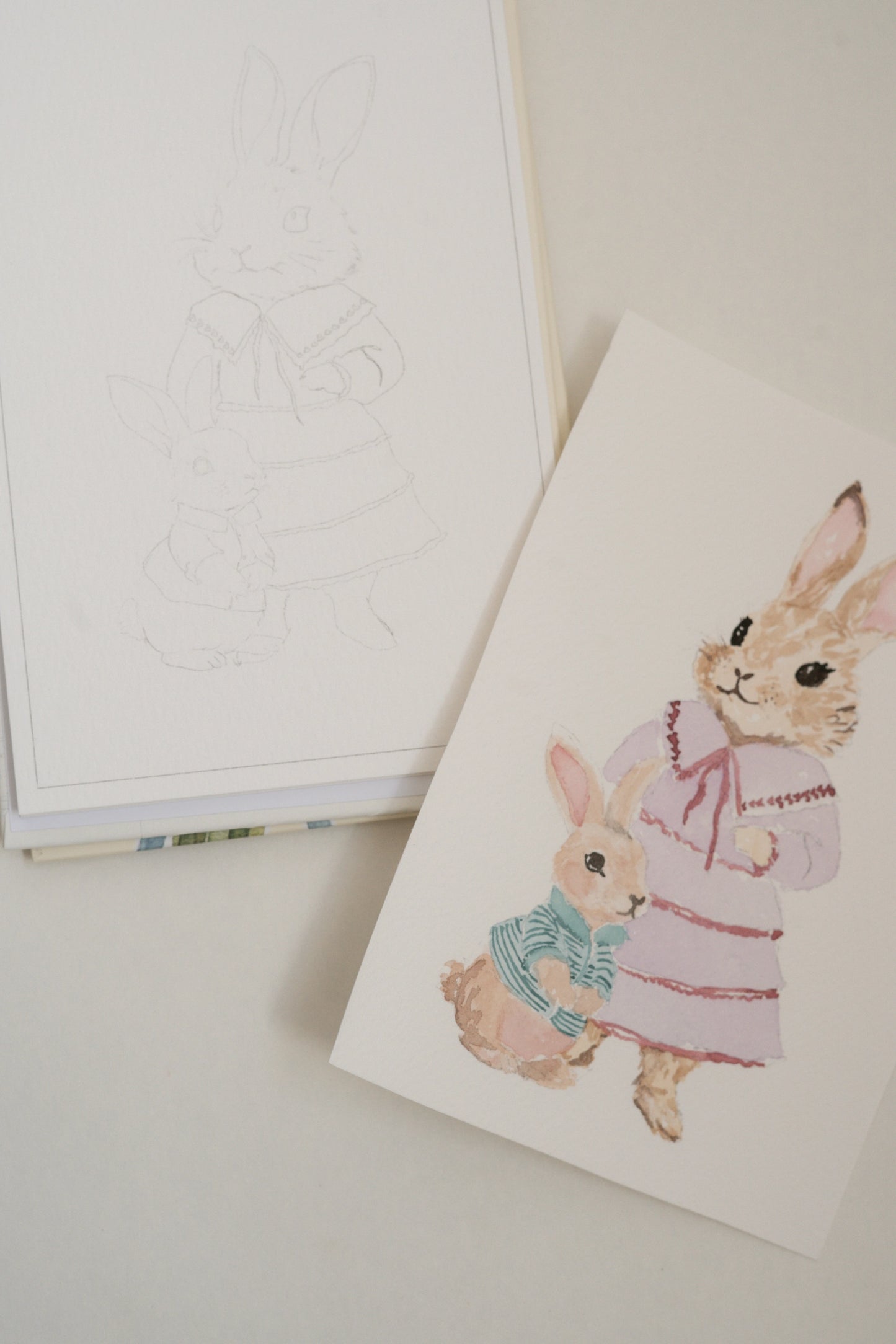 A Little Bit of Spring Mini Watercoloring Book