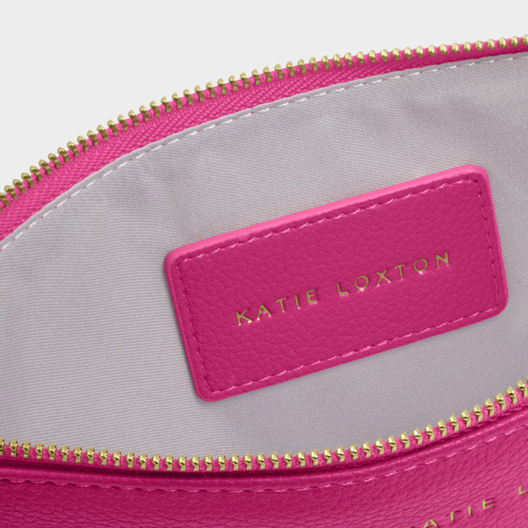 Hallie Wristlet Pouch Fuchsia