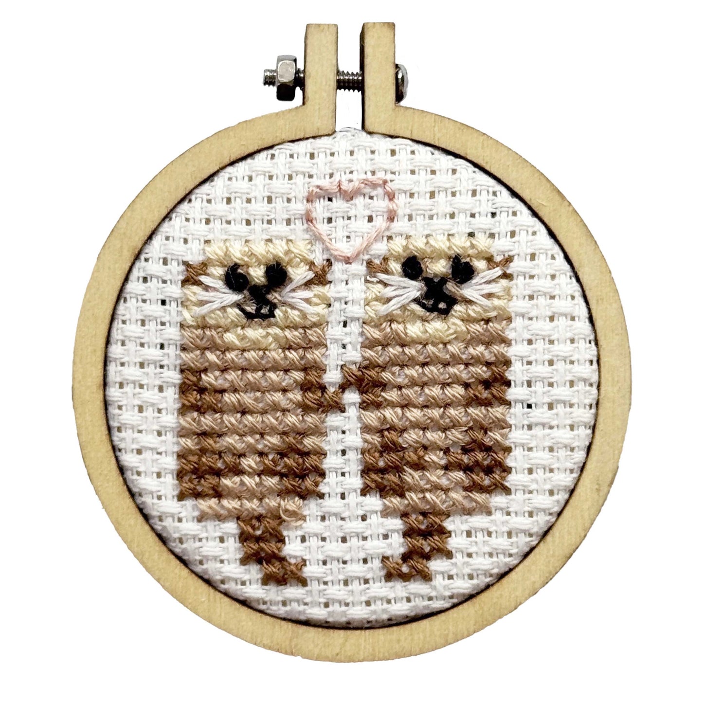 "You're Otterly Amazing!" Mini Matchbox Cross Stitch Kit
