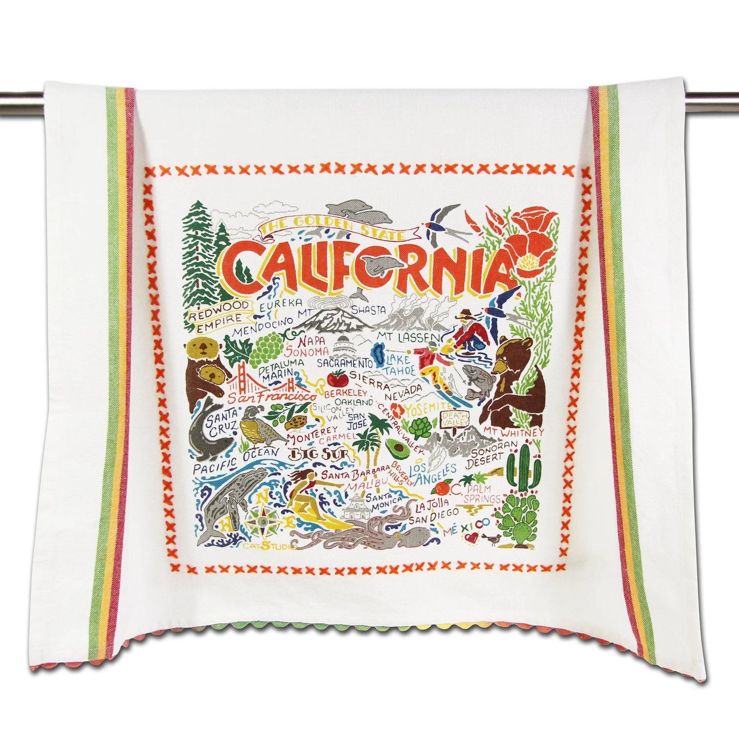 Catstudio Dish Towel California