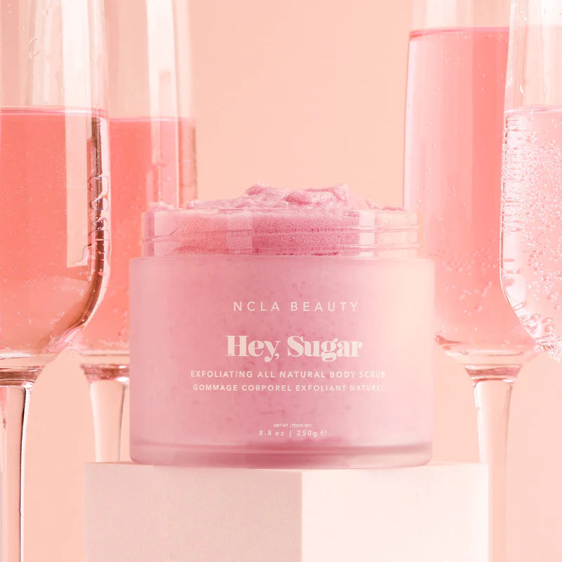 Hey, Sugar All Natural Body Scrub Pink Champagne