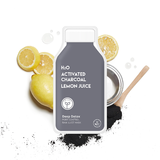 Deep Detox Pore Control Charcoal Raw Juice Sheet Mask