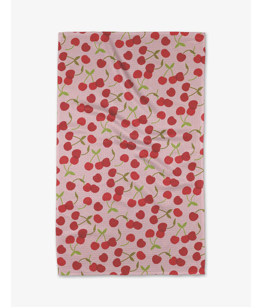 Cherry Cherries Tea Towel