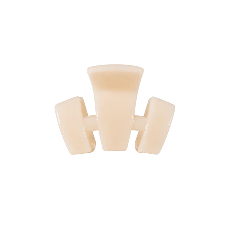 Almond Beige Classic Petite Hair Clip
