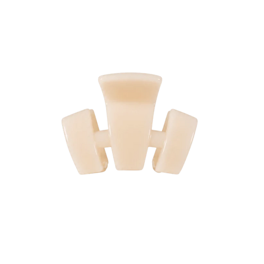 Almond Beige Classic Petite Hair Clip