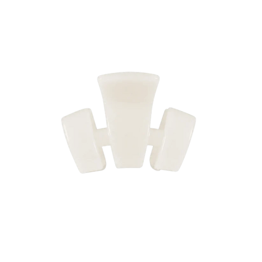 Coconut White Classic Petite Hair Clip