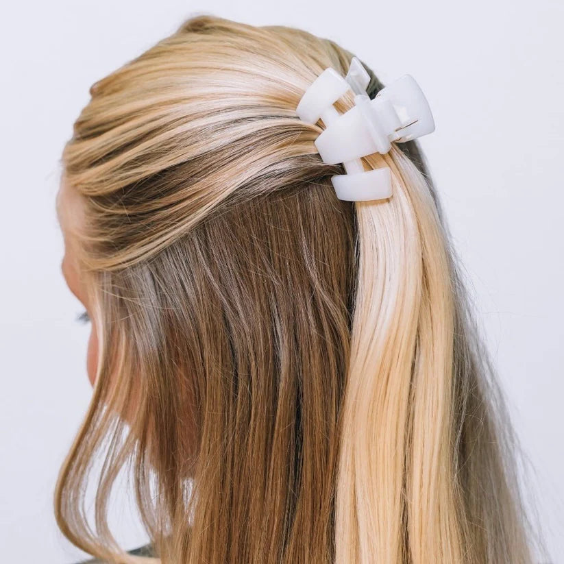 Coconut White Classic Petite Hair Clip