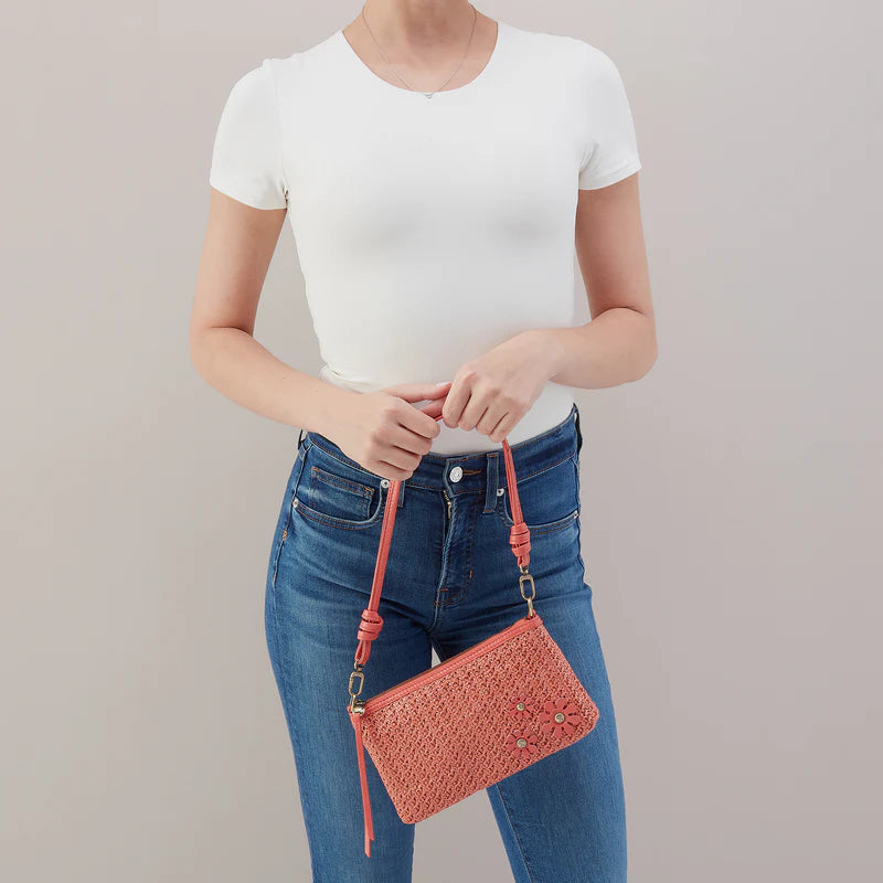 Darcy Wild Rose Woven Straw