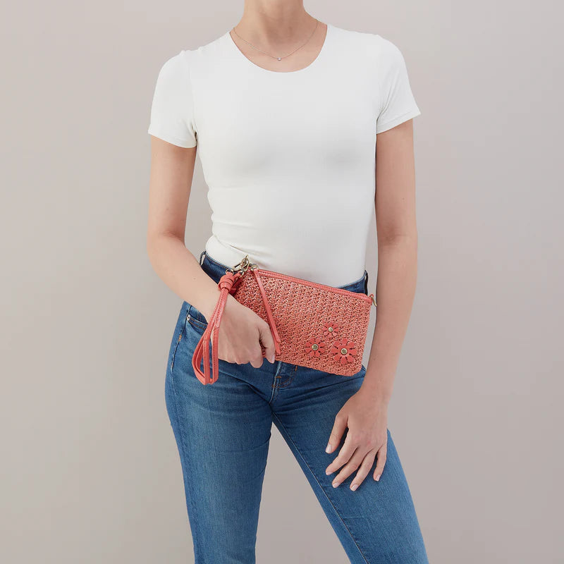 Darcy Wild Rose Woven Straw