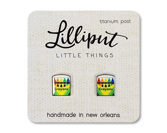 Lilliput Crayon Earrings