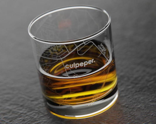 Culpeper, VA Rocks Glass