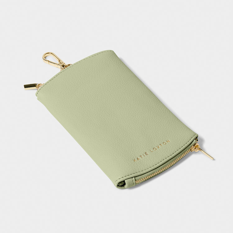 Clip-On Sunglasses Case Soft Sage
