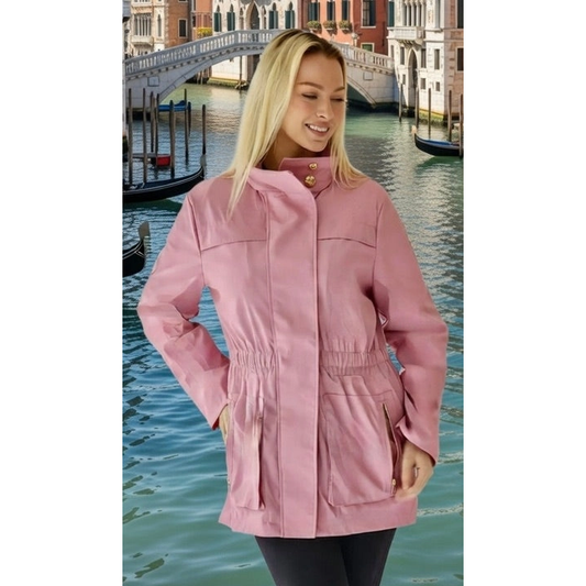 Tess Anorak Jacket Rose