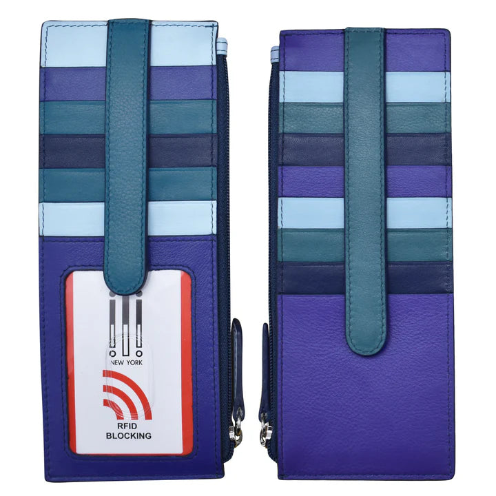 Double Sided Credit Card Holder RFID Blocking