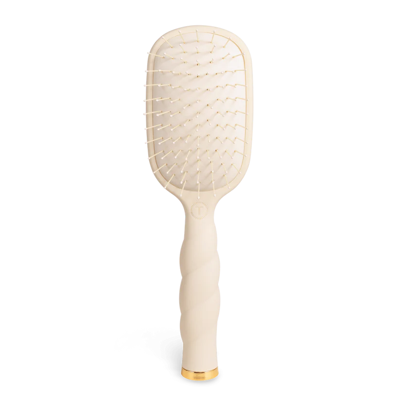 Detangler Full-Size Hair Brush for Fine Hair Tan
