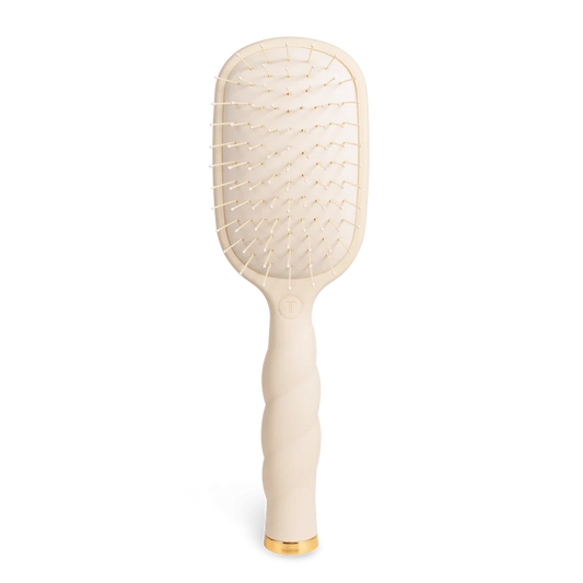 Detangler Full-Size Hair Brush for Fine Hair Tan