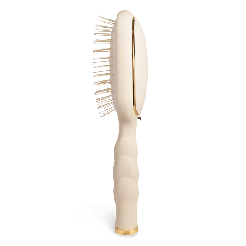 Detangler Full-Size Hair Brush for Fine Hair Tan
