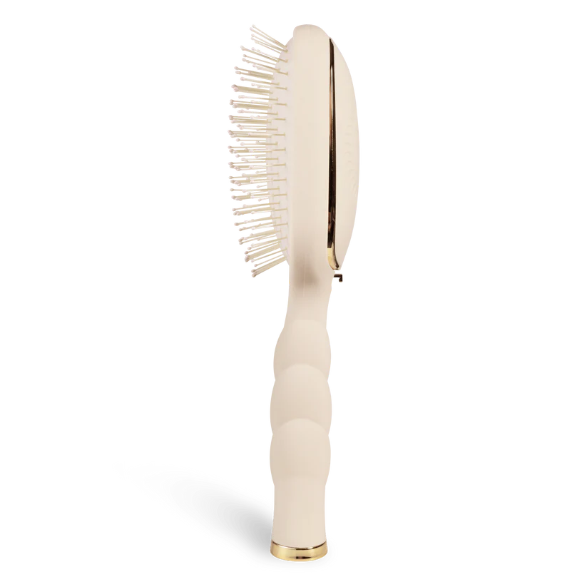 Detangler Full-Size Hair Brush for Medium Hair Tan