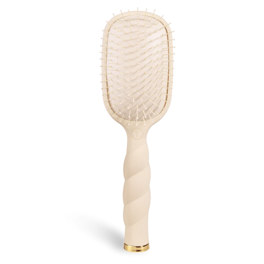 Detangler Full-Size Hair Brush for Medium Hair Tan