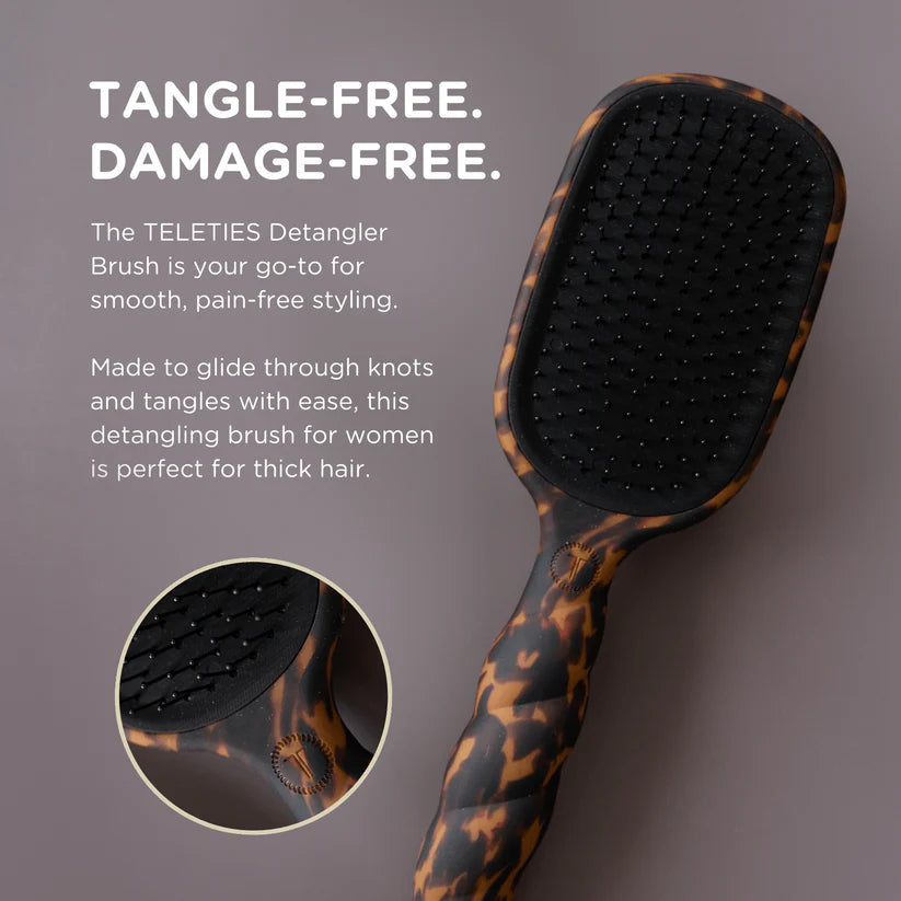 Tortoise Detangler Hair Brush for Thick Hair