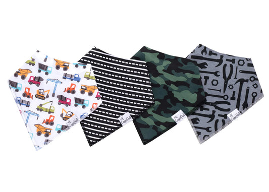 Bandana Bibs Set of 4 Diesel