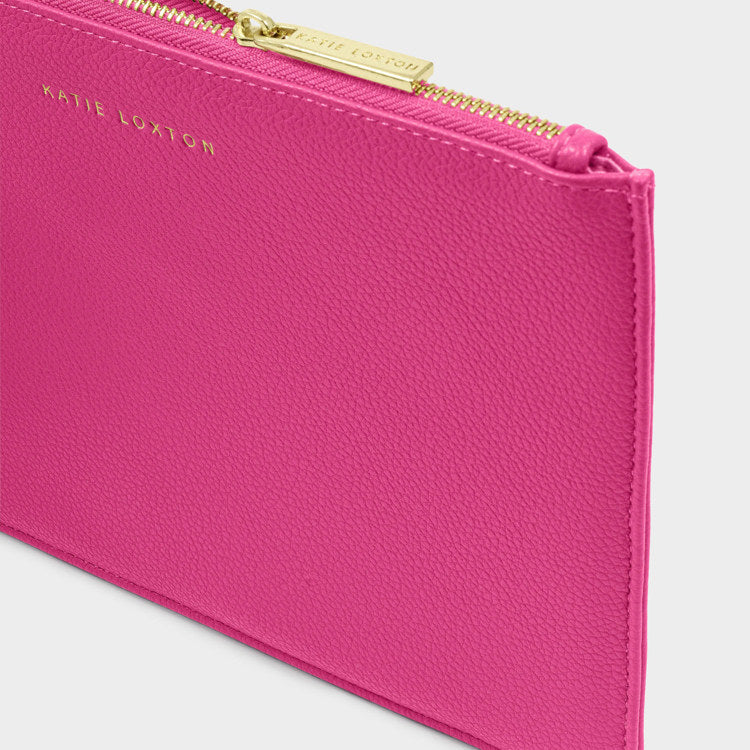 Hallie Wristlet Pouch Fuchsia