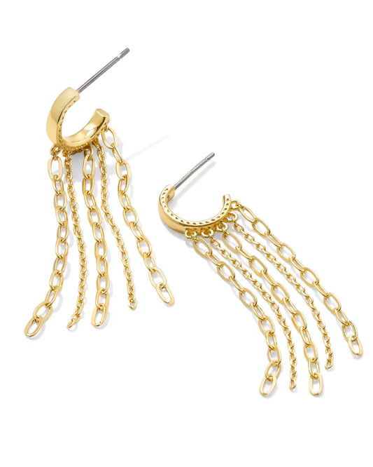 Eve Huggie Earrings Gold
