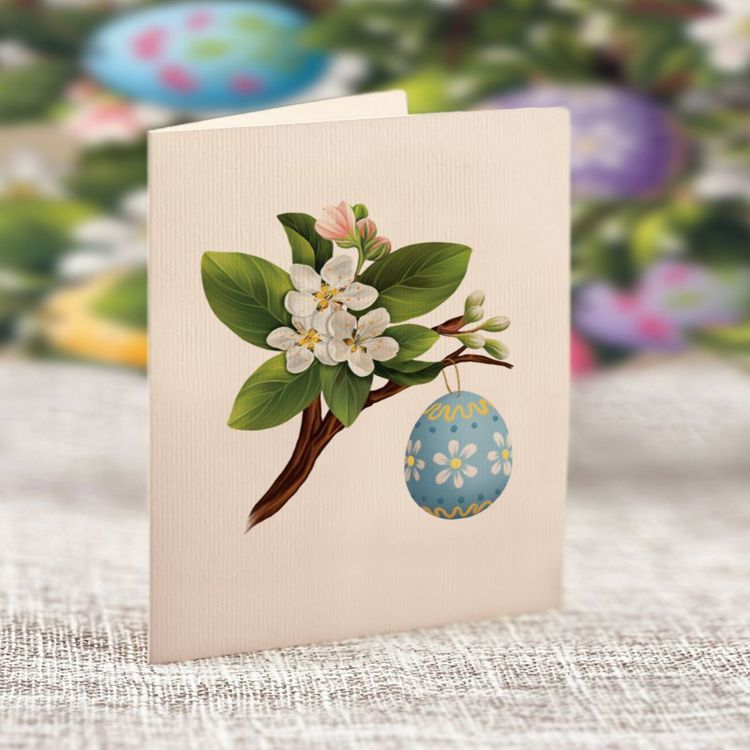 Mini Easter Egg Tree Pop-up Card