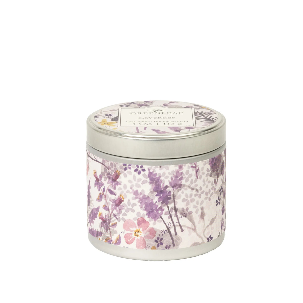 Lavender Tin Candle