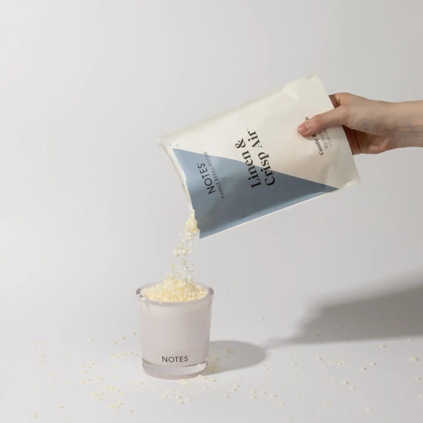 Candle Refill Kit Linen & Crisp Air