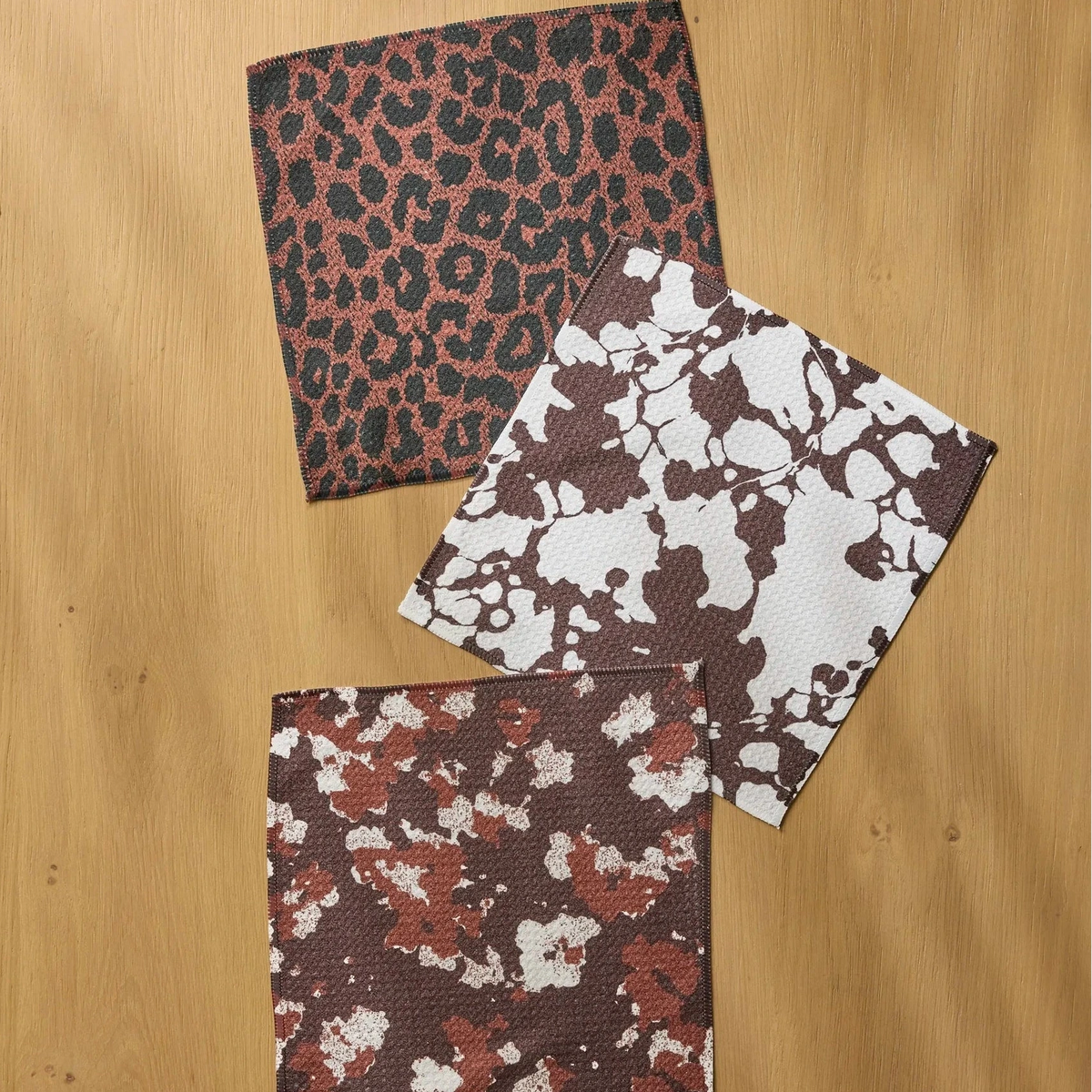 Midnight Vine Noir Dishcloth Set of 3