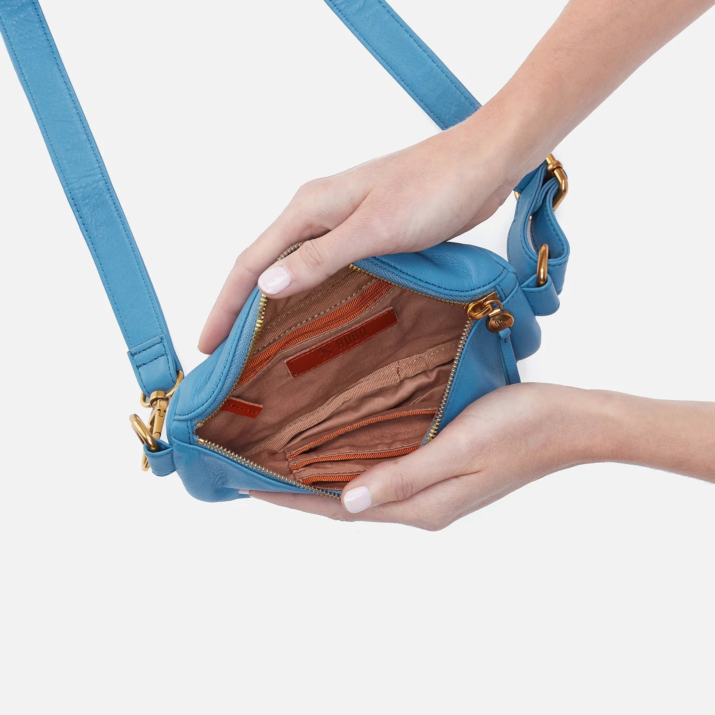 Fern Belt Bag Dusty Blue