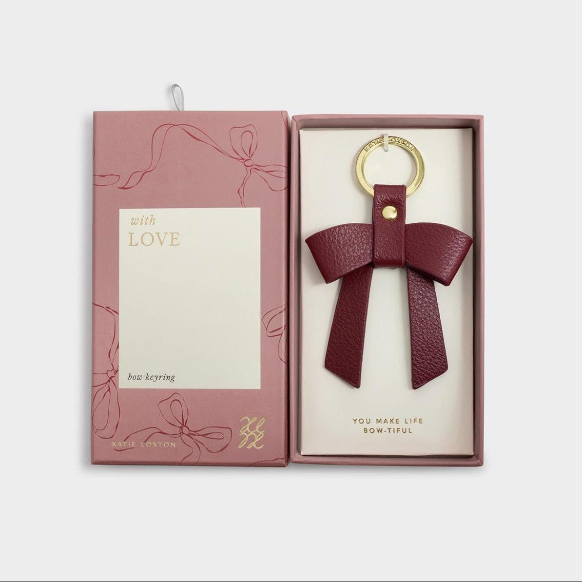 Cherry Bow-tiful Boxed Keyring