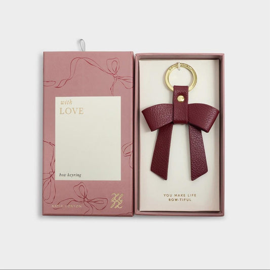 Cherry Bow-tiful Boxed Keyring