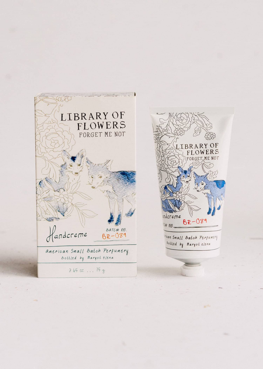 Library of Flowers Boxed Handcreme Forget Me Not