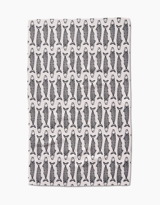 Fish Friends Tea Towel