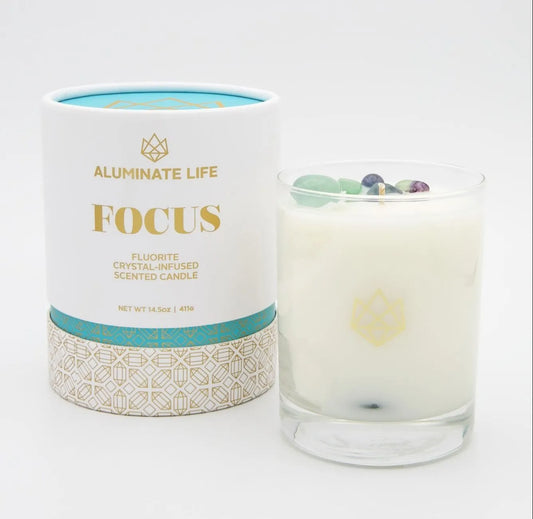 Focus Glass Candle