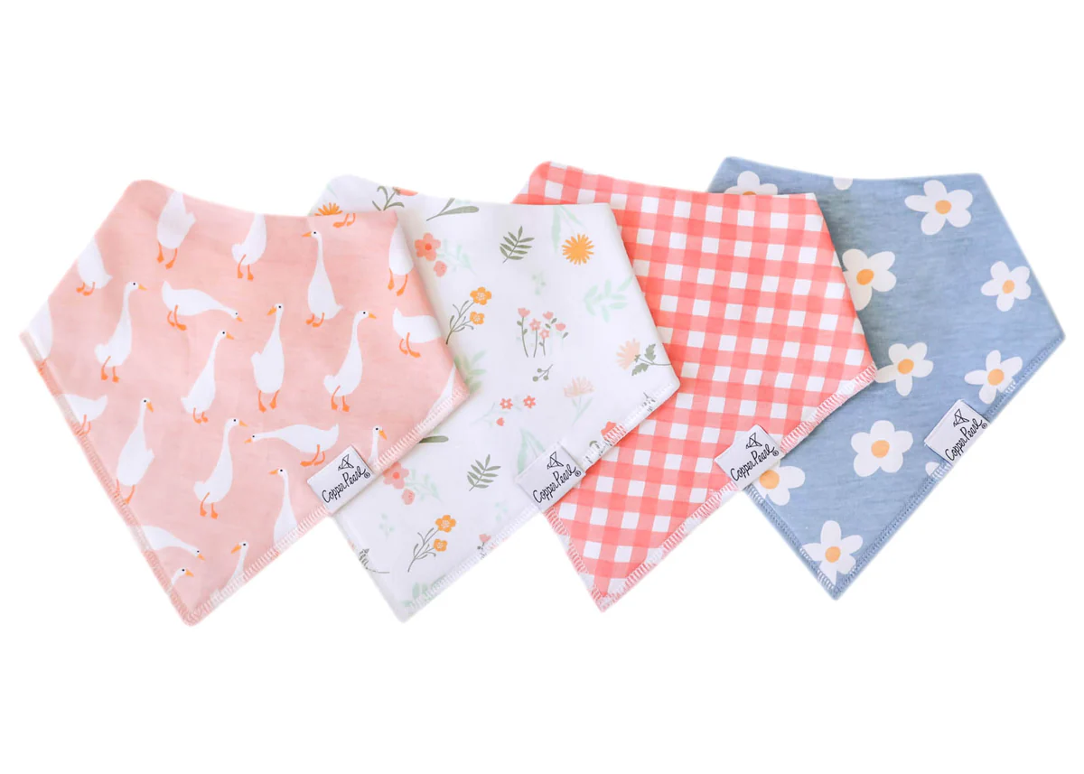 Bandana Bibs Set of 4 Goosie