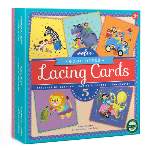 Good Deeds Lacing Cards