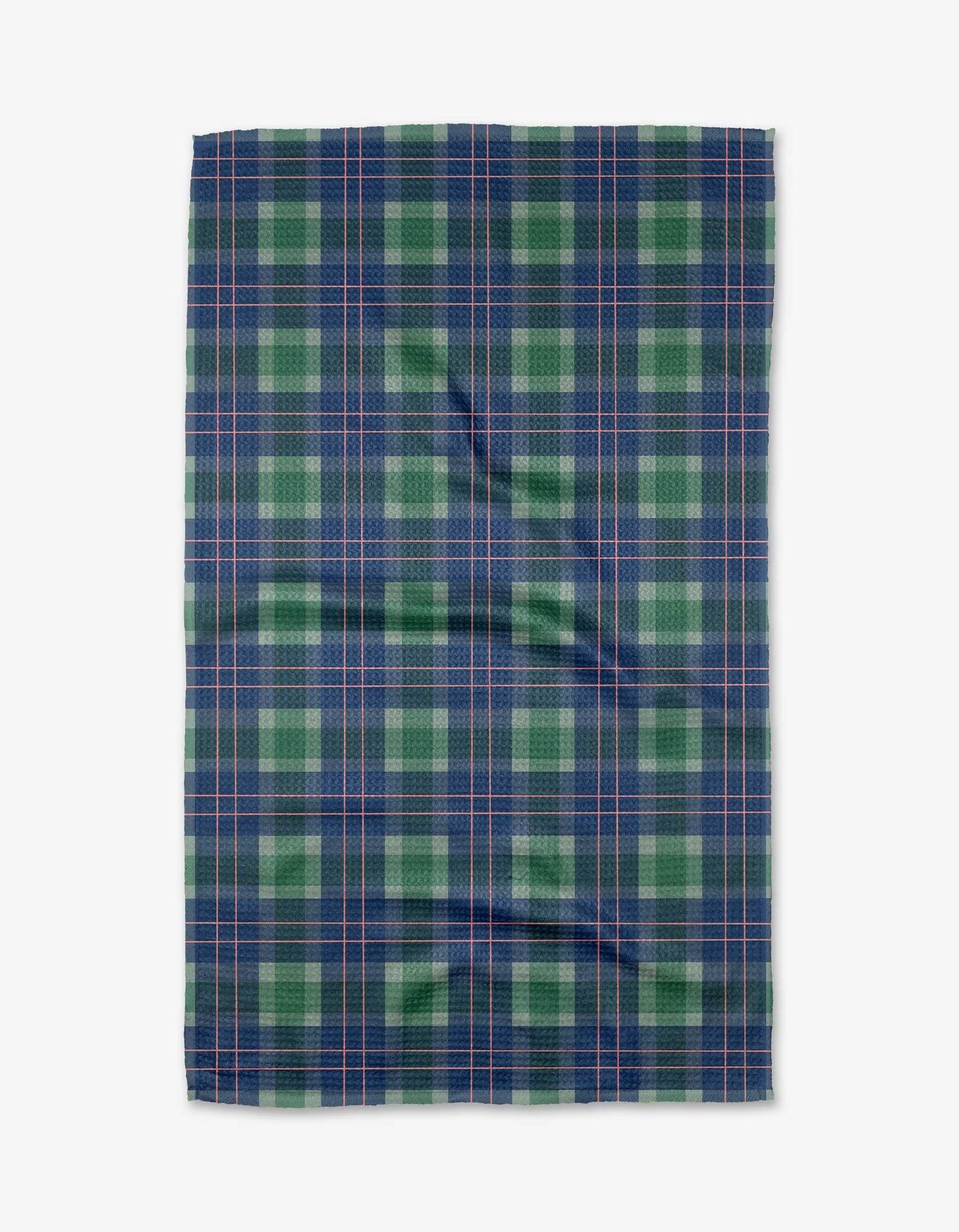 Winter Plaid Tea Towel