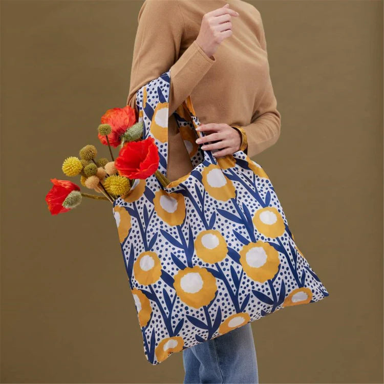 Golden Glow Blu Bag in a Pouch