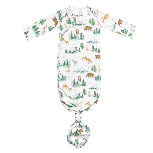 Newborn Knotted Gown Grayson