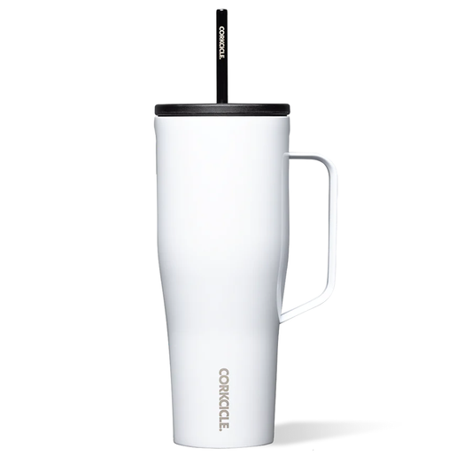 Corkcicle Cruiser 30oz Gloss White