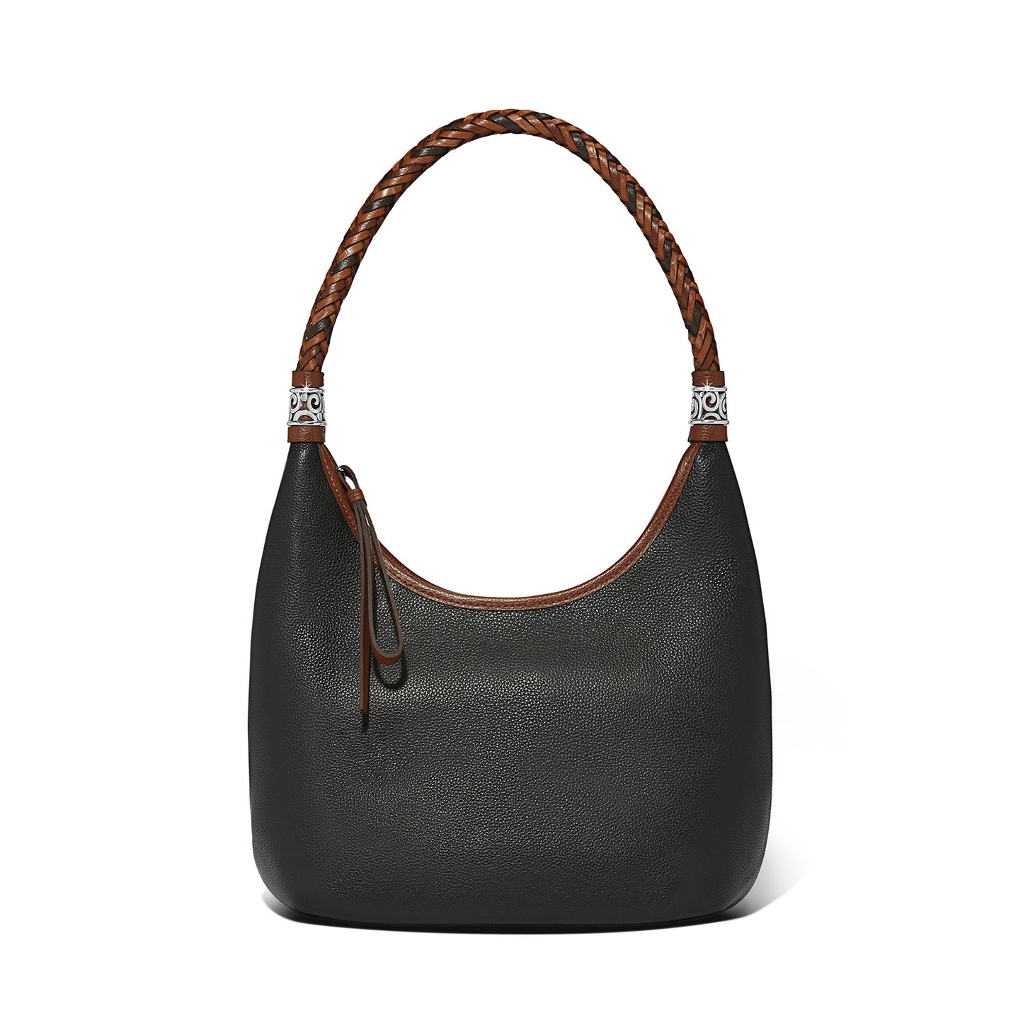 Shelby Hobo Black/Bourbon