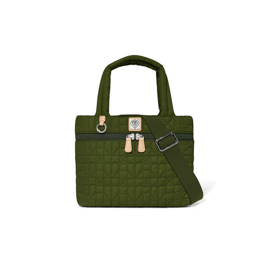 Adrienne Small Tote Army Green
