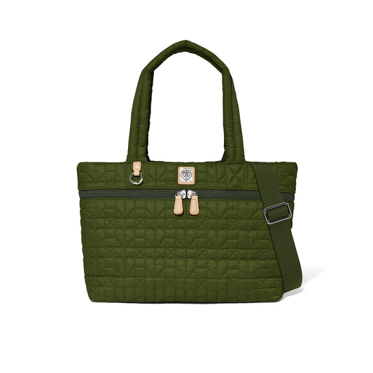 Annabelle Medium Tote Army Green