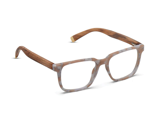 Peepers Readers Harvest Tan Marble/Wood