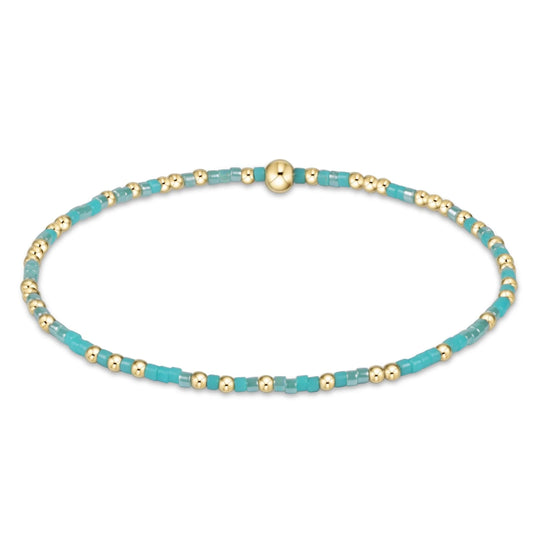 Hope Unwritten Bracelet Turq it Girl