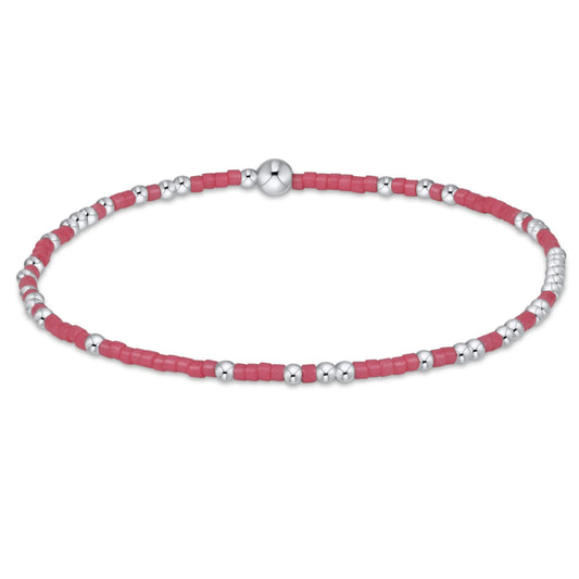 Hope Unwritten Sterling Bracelet Bright Pink