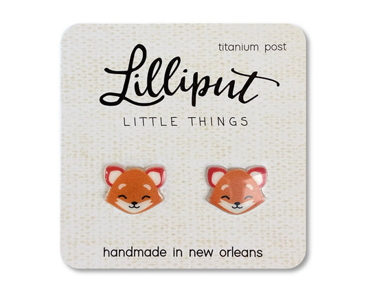 Lilliput Fox Earrings